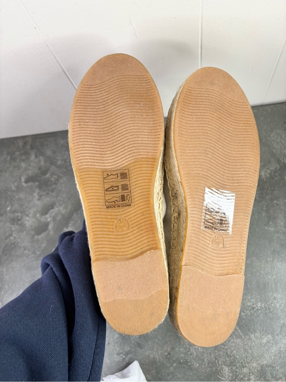 Soludos Watermelon Juice Platform Espadrilles natural sand patch novelty 8.5 new - Picture 9 of 9